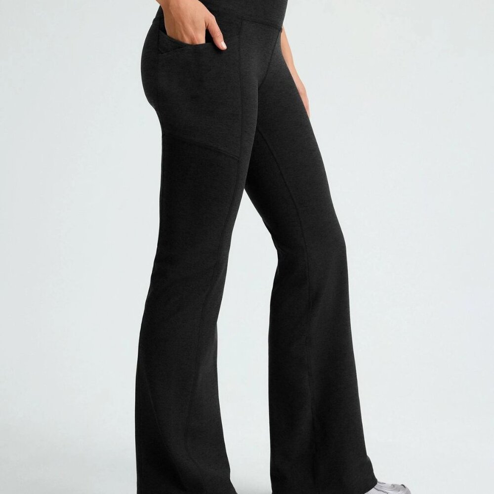 SO FLATTERING!!!  Beyond Yoga Space-Dye Versatility Bootcut Pants